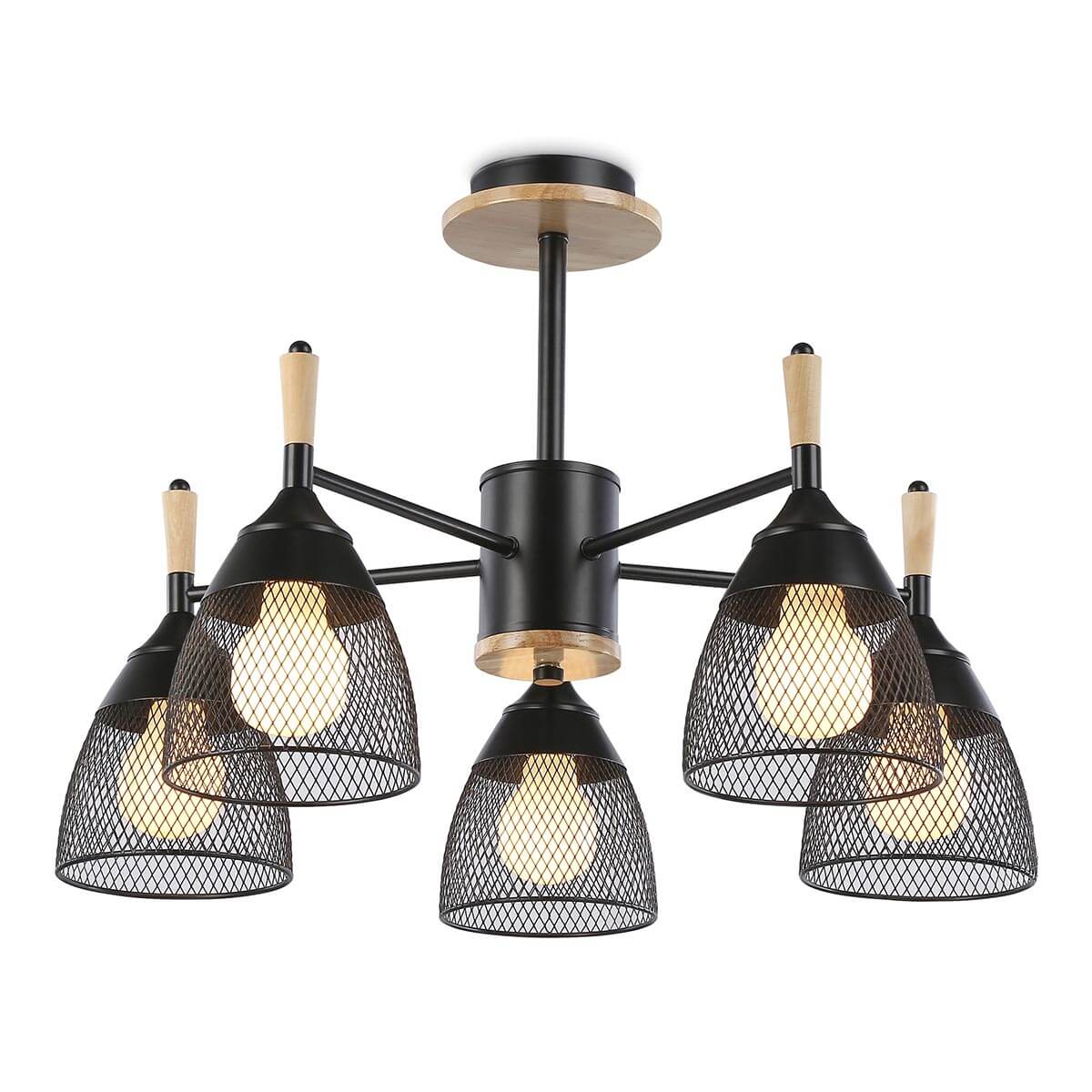 

Потолочная люстра Ambrella light Traditional TR8015, Черный, TR8015 Traditional
