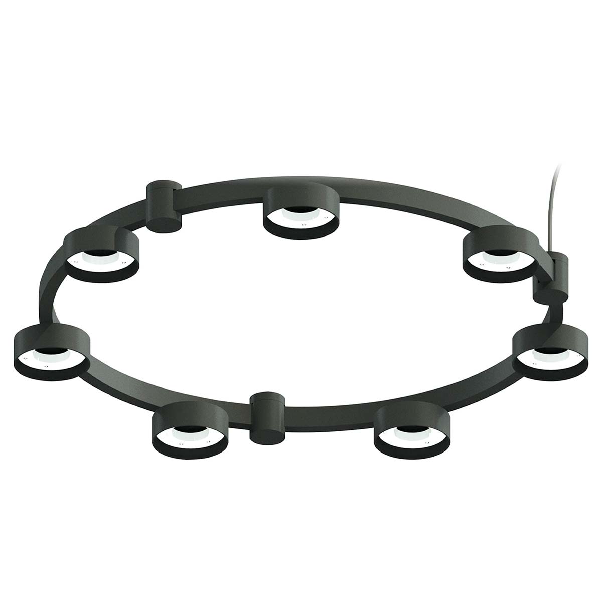 

Корпус подвесной люстры Ambrella light DIY Spot Techno Ring SBK черный песок C9238, C9238 DIY Spot