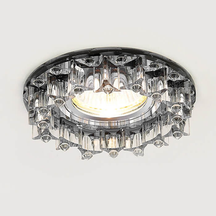 

Встраиваемый светильник Ambrella light Crystal K370 BK
