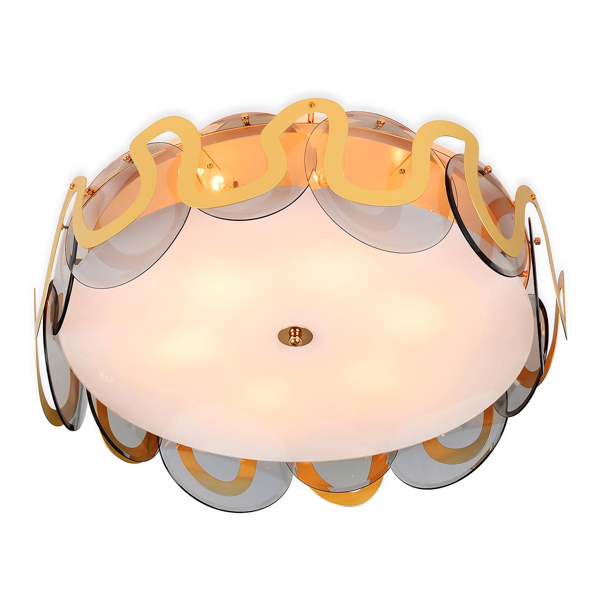 

Потолочный светильник Ambrella light Traditional TR5328, Дымчатый, TR5328 Traditional