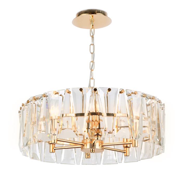 

Подвесная люстра Ambrella light Traditional TR5172, Золотой, TR5172 Traditional