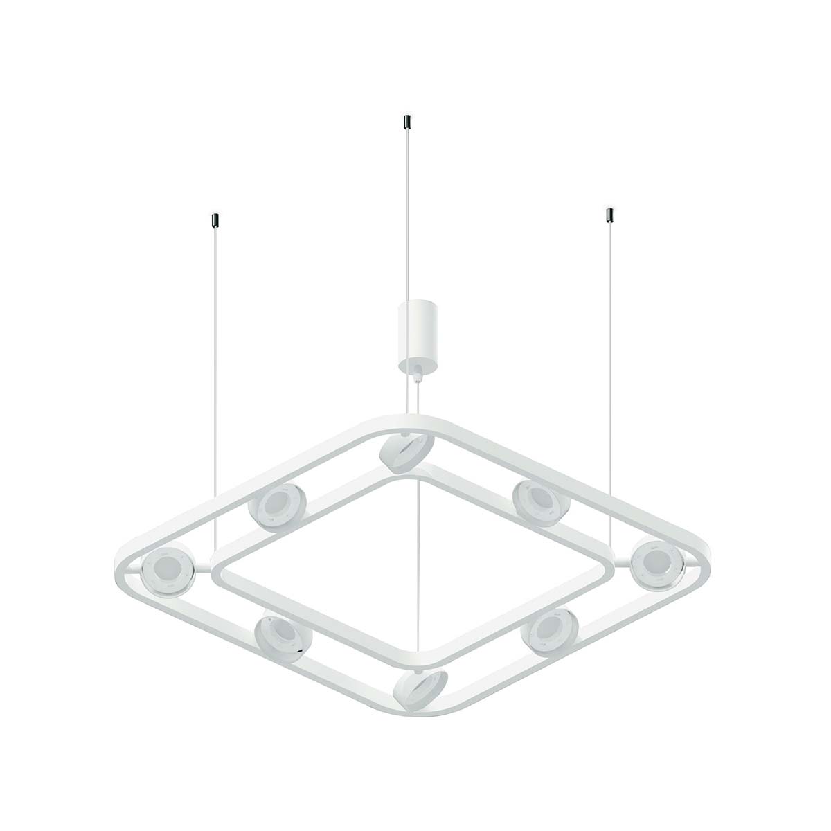 

Корпус подвесной люстры поворотный Ambrella light DIY Spot SWH белый песок C9177, C9177 DIY Spot