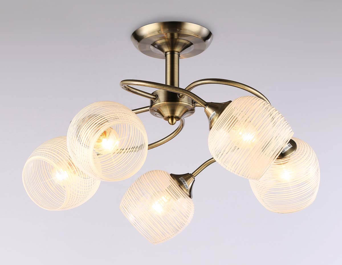 

Потолочная люстра Ambrella light Traditional TR3199, Бронза, TR3199 Traditional