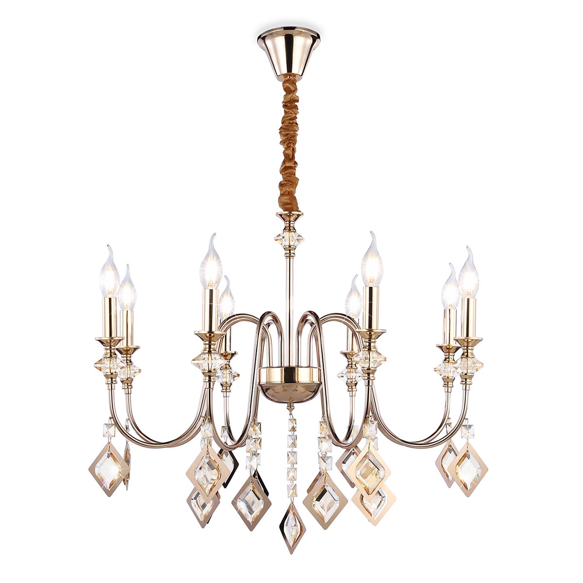

Подвесная люстра Ambrella light Traditional TR4957, Золотой, TR4957 Traditional