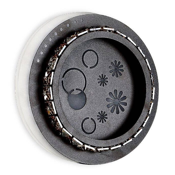 

Настенный светодиодный светильник Ambrella light Ice FA273, Кофейный, FA273 Ice