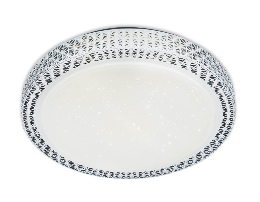 

Светильник Ambrella light, Белый, F86 WH 72W D500 Orbital Crystal