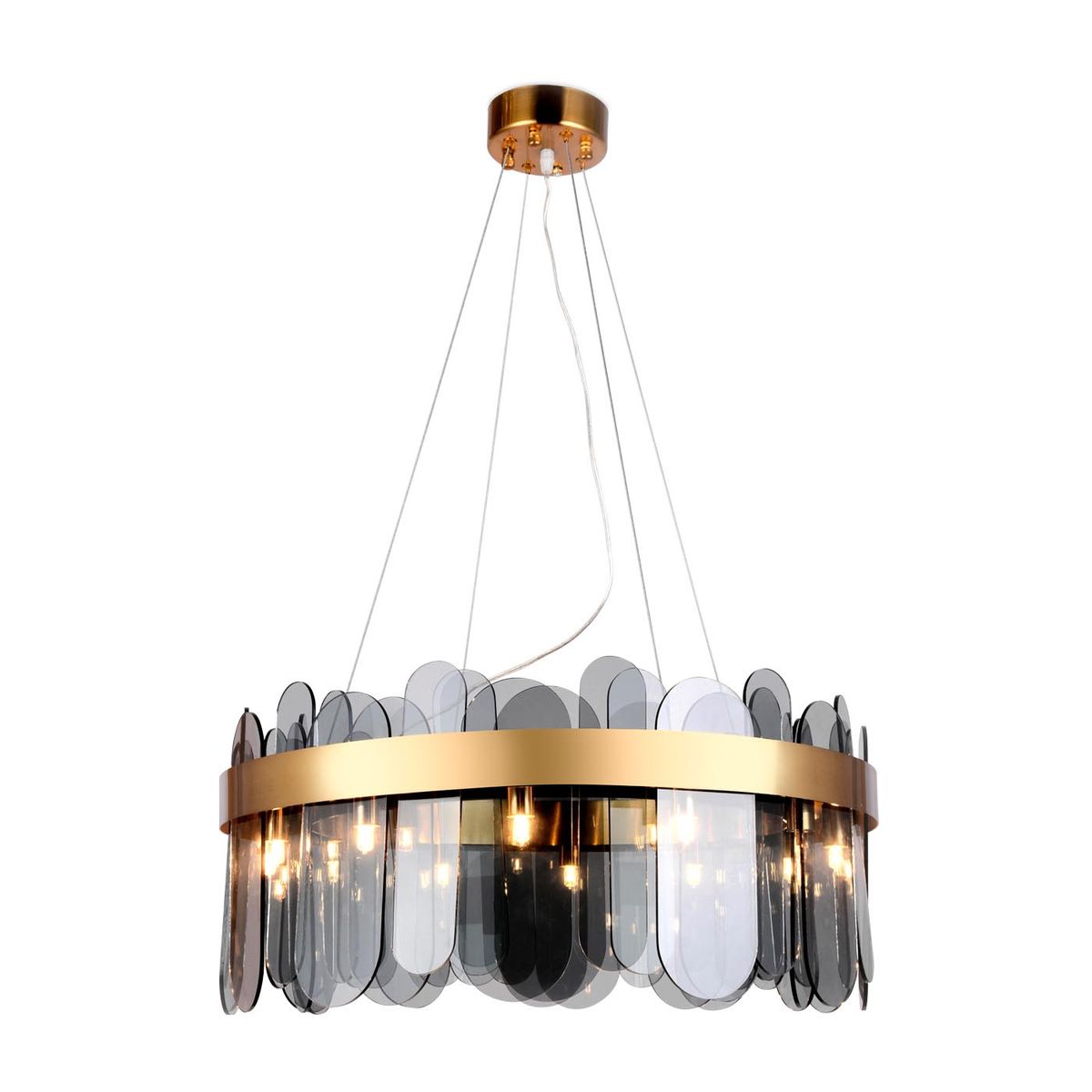 

Подвесная люстра Ambrella light Traditional TR5344, Дымчатый, TR5344 Traditional