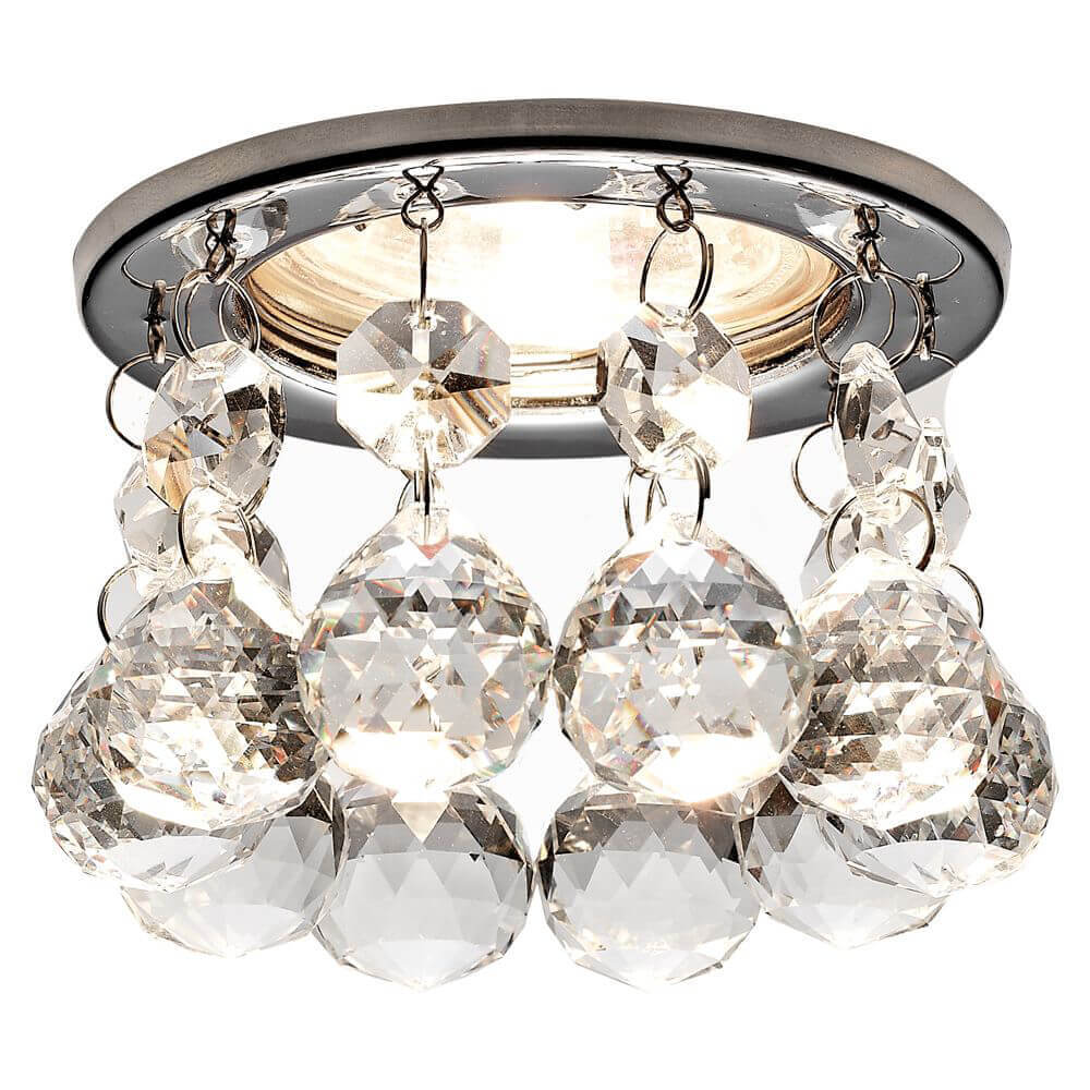 

Встраиваемый светильник Ambrella light Crystal K2051 CH/CL, Хром, K2051 CH/CL Crystal