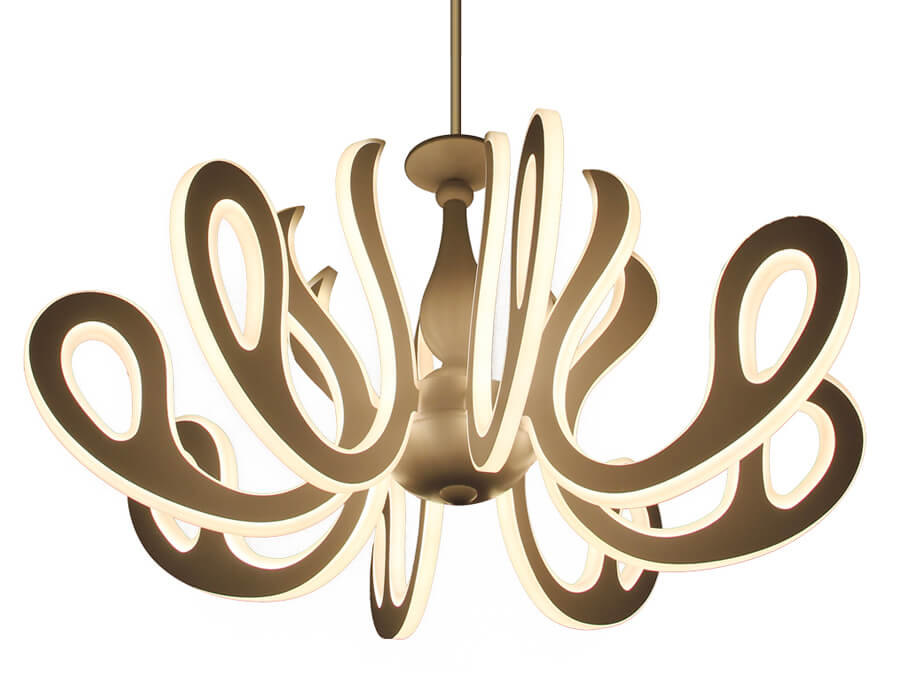 

Люстра Ambrella light, Белый, FK82/8 WH 504W D820 Orbital Classic