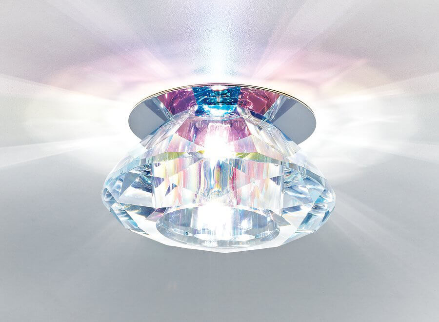 

Встраиваемый светильник Ambrella light Crystal D8016 Multi/CH