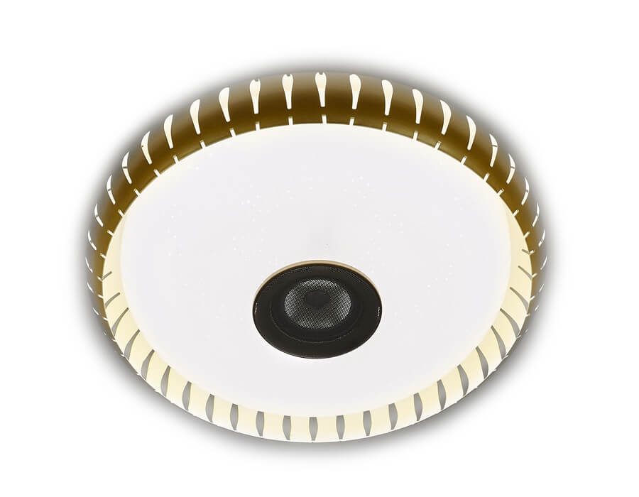 

Светильник Ambrella light, Белый, F789 GD 72W D500 Orbital Dance