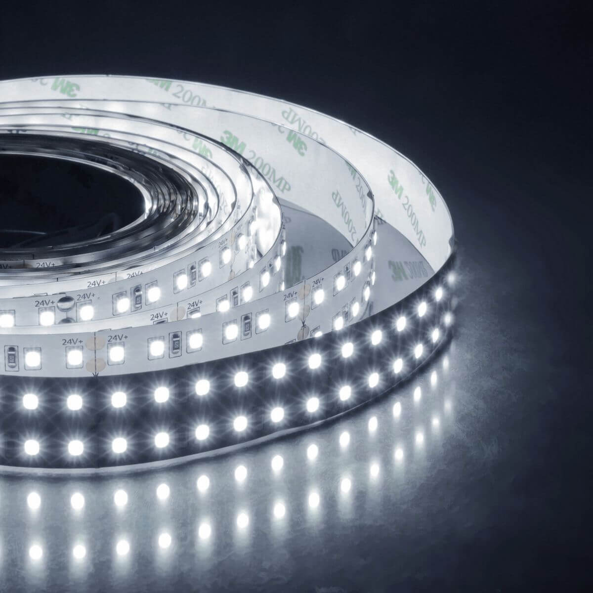 

Светодиодная лента Apeyron 38W/m 240Led/m 2835SMD холодный белый 3M 247BL, 247BL