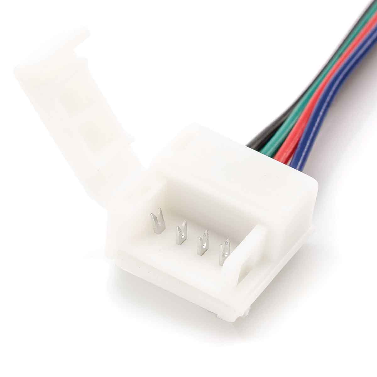 

Коннектор для RGB светодиодной ленты 5050 Apeyron 12/24V (2 шт.) 09-15, Белый, 09-15