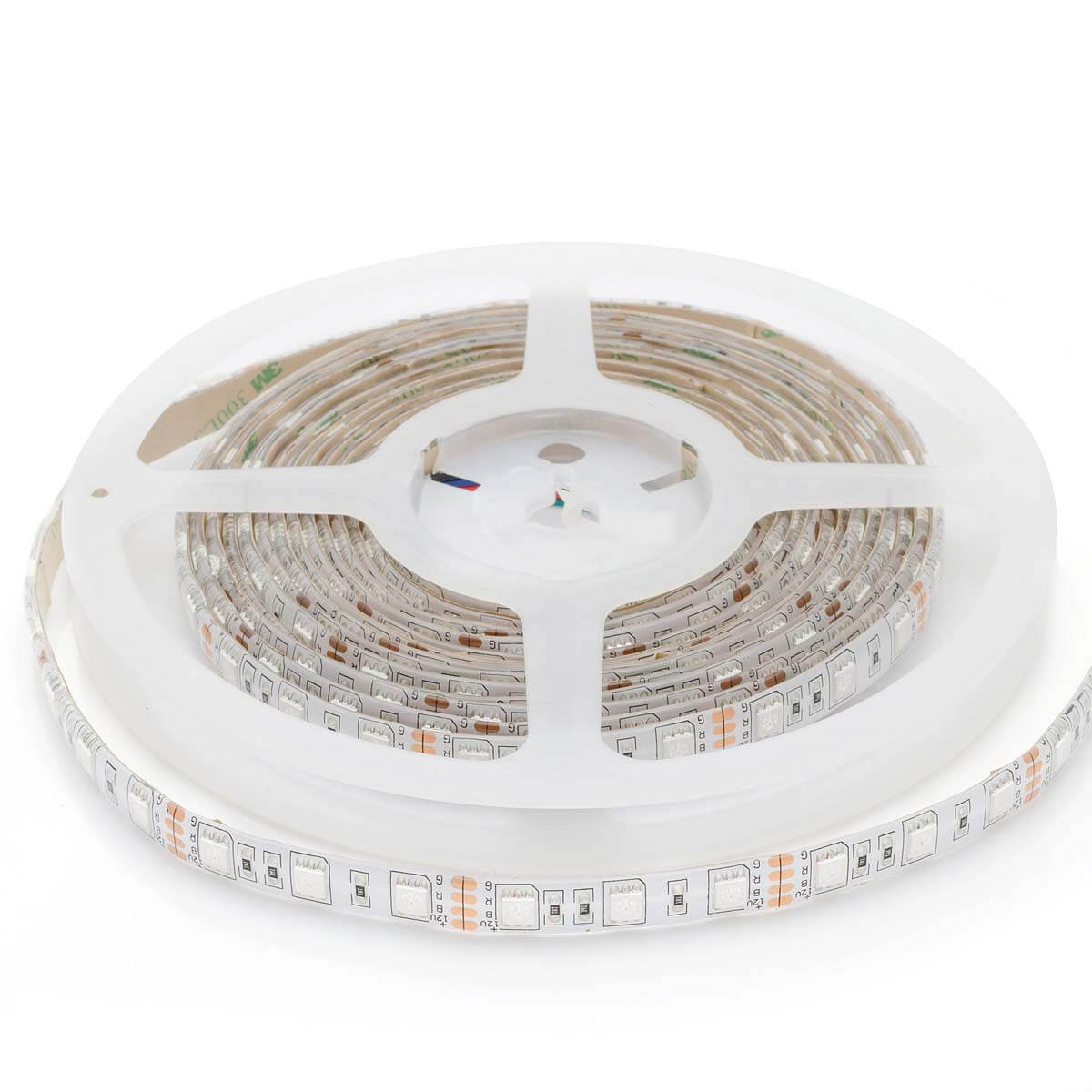 

Светодиодная влагозащищенная лента Apeyron 14,4W/m 60Led/m 5050SMD разноцветная 1M 260BL, 260BL