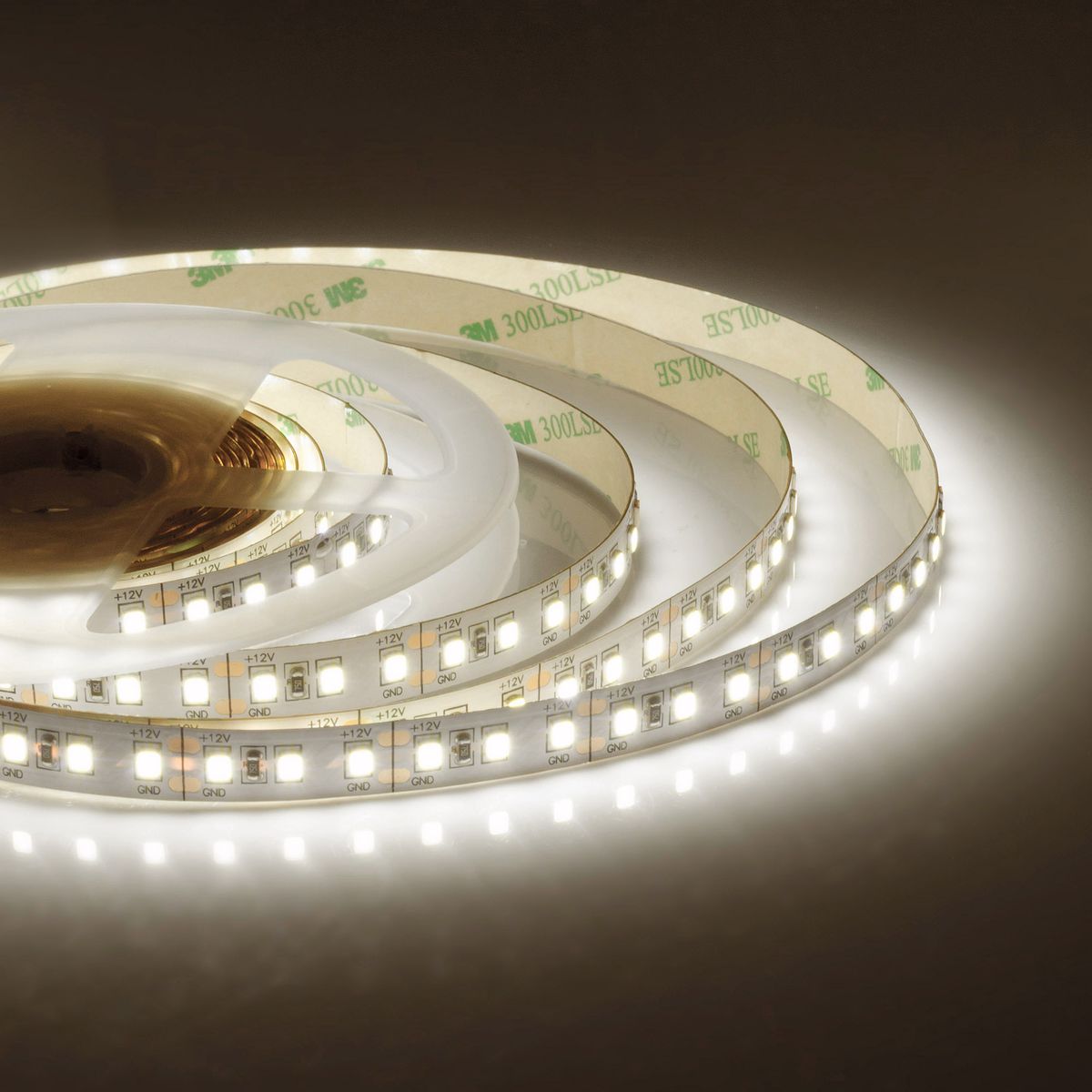 

Светодиодная лента Apeyron 12W/m 120LED/m 2835SMD теплый белый 5M 00-118, 00-118
