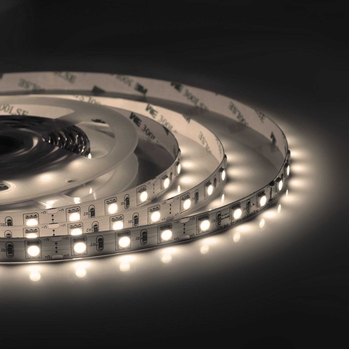 

Светодиодная лента Apeyron 14,4W/m 60LED/m 5050SMD теплый белый 5M 00-308, 00-308