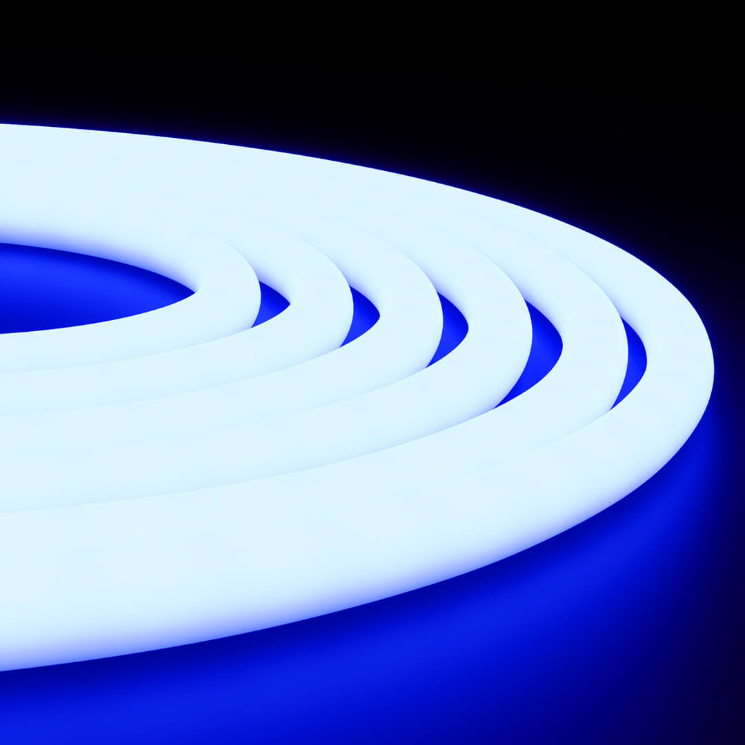 

Светодиодная влагозащищенная лента Apeyron 14,4W/m 120LED/m 2835SMD синий 5M 00-327, Белый, 00-327