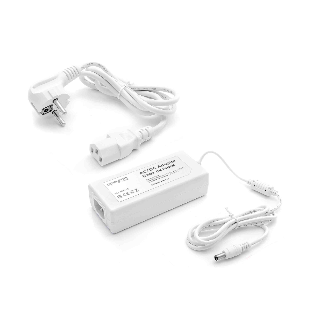 

Блок питания Apeyron 12V 48W IP44 4A 03-19, Белый, 03-19