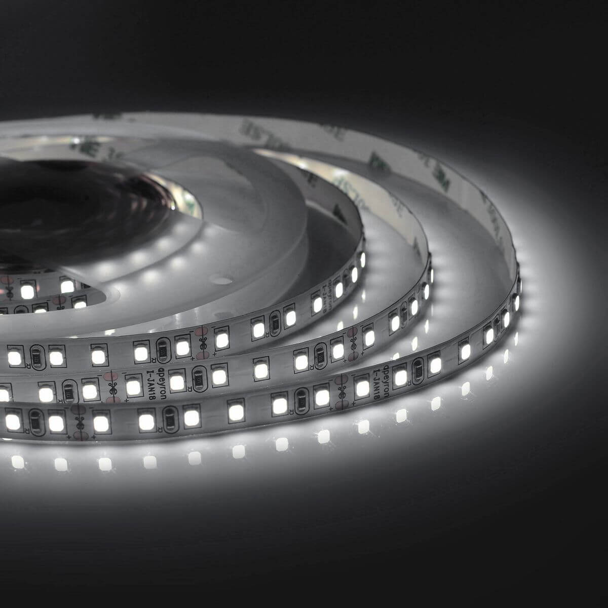 

Светодиодная лента Apeyron 9,6W/m 120Led/m 3528SMD дневной белый 5M 00-143, 00-143