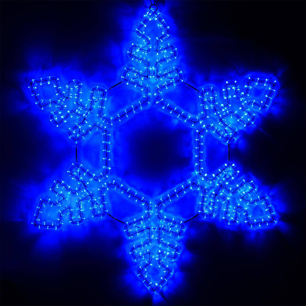 

Светодиодная фигура Ardecoled Снежинка ARD-Snowflake-M2-940X940-576Led Blu 025305, Белый, 025305 Снежинка