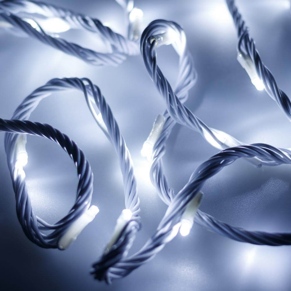 

Светодиодная гирлянда Ardecoled нить 230V белый ARD-String-Home-10000-White-99Led-Run White 025919, Прозрачный, 025919 Ard-String-Home