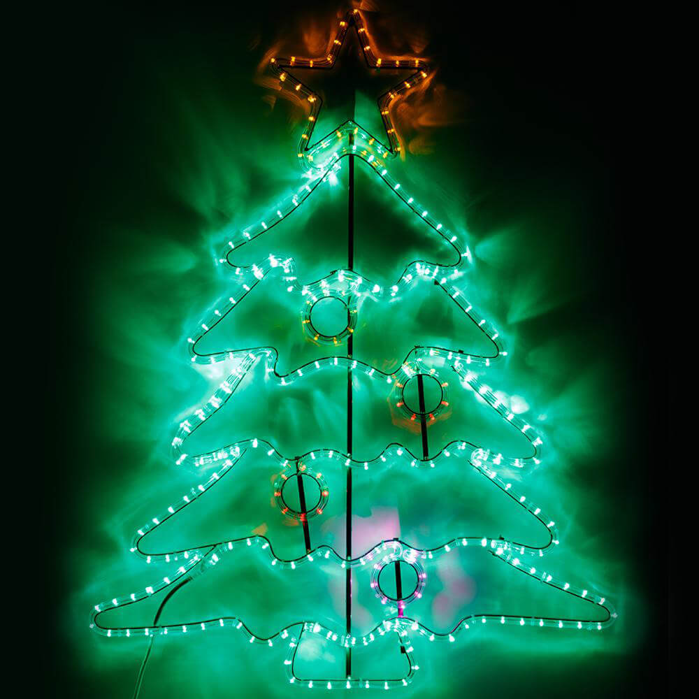 

Светодиодная фигура Ardecoled Новогодняя ель ARD-Fir-M2-1000X770-432Led 025311, Белый, 025311 Новогодняя ель