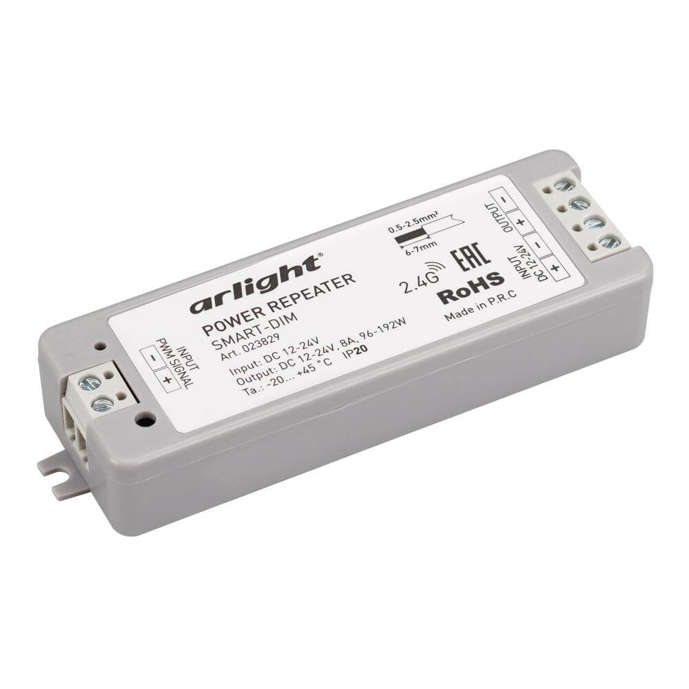 

Усилитель для светодиодные ленты Arlight Smart-Dim 023829, Серый, 023829