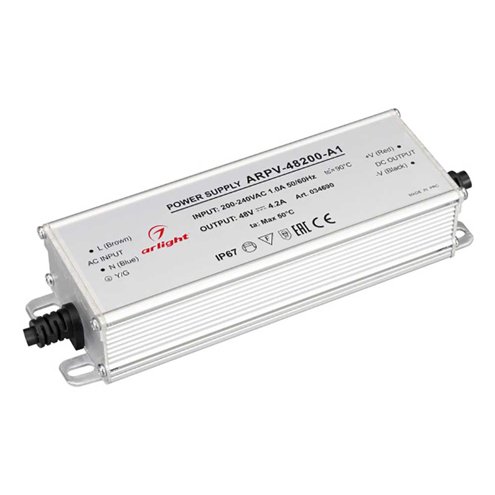 

Блок питания Arlight ARPV-48200-A1 034690, Серый, 034690 ARPV