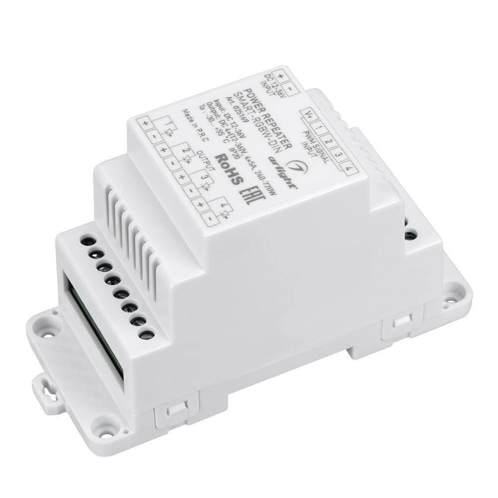 

Усилитель Arlight Smart-RGBW-DIN 025169, Белый, 025169