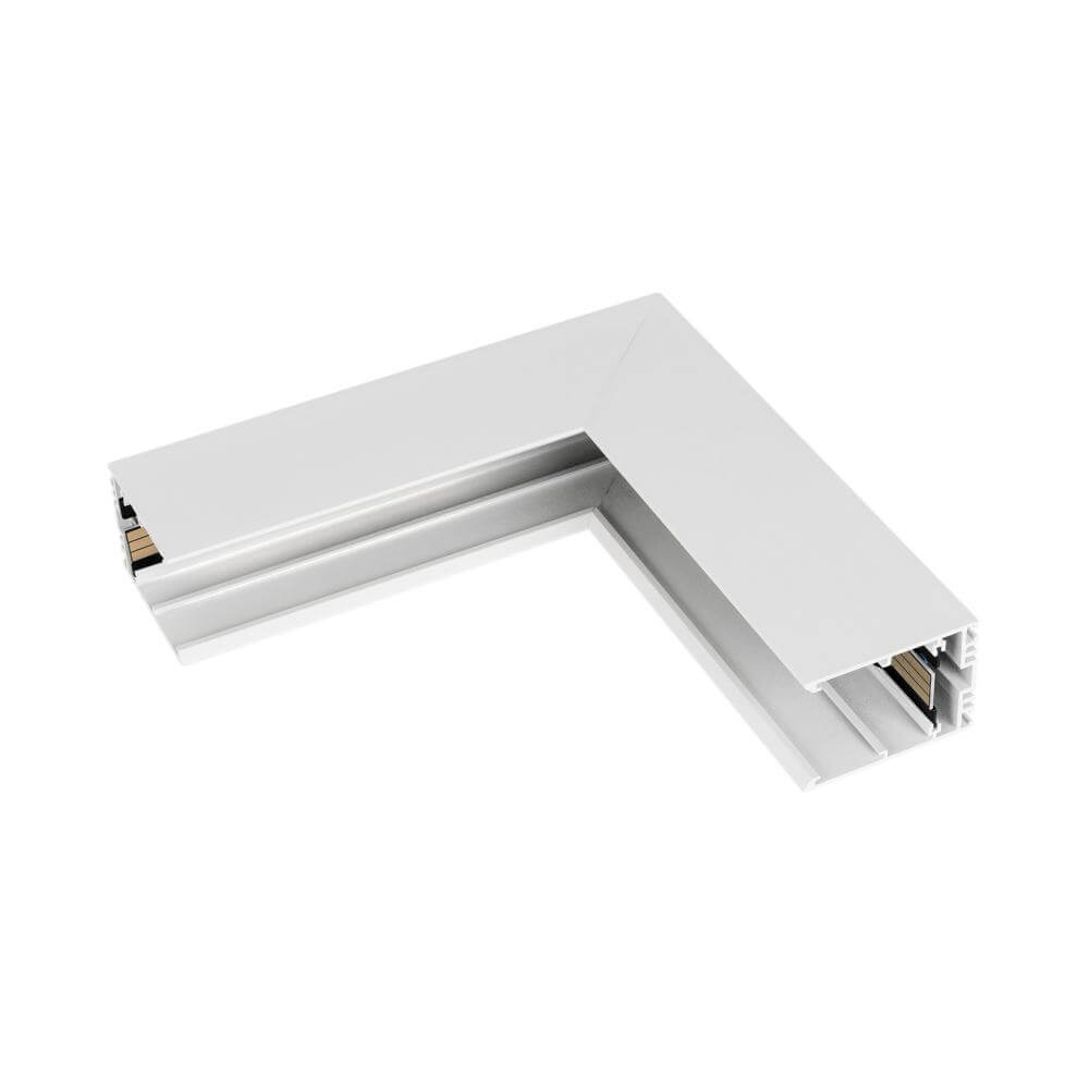

Коннектор L-образный внутренний для магнитного шинопровода Arlight Mag-Con-4563-L90-INT 026926, Белый, 026926 Mag-4563
