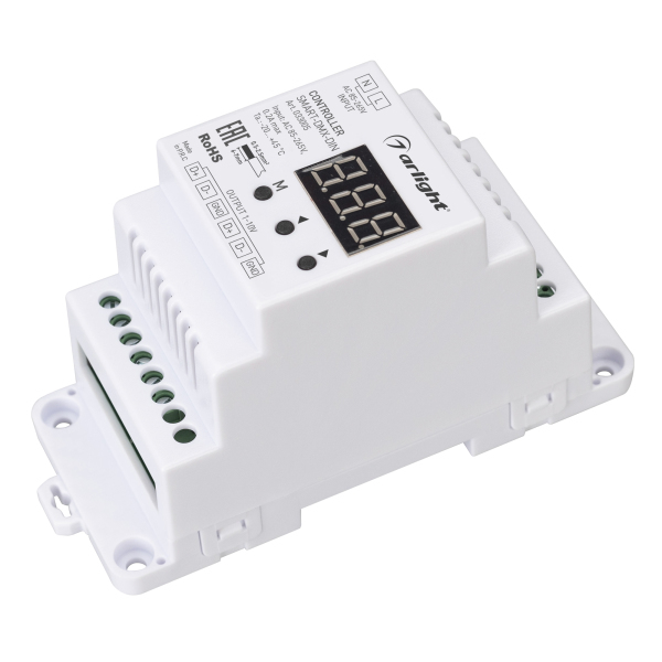 

Контроллер Arlight Smart-DMX-DIN 033005, Белый, 033005 Smart