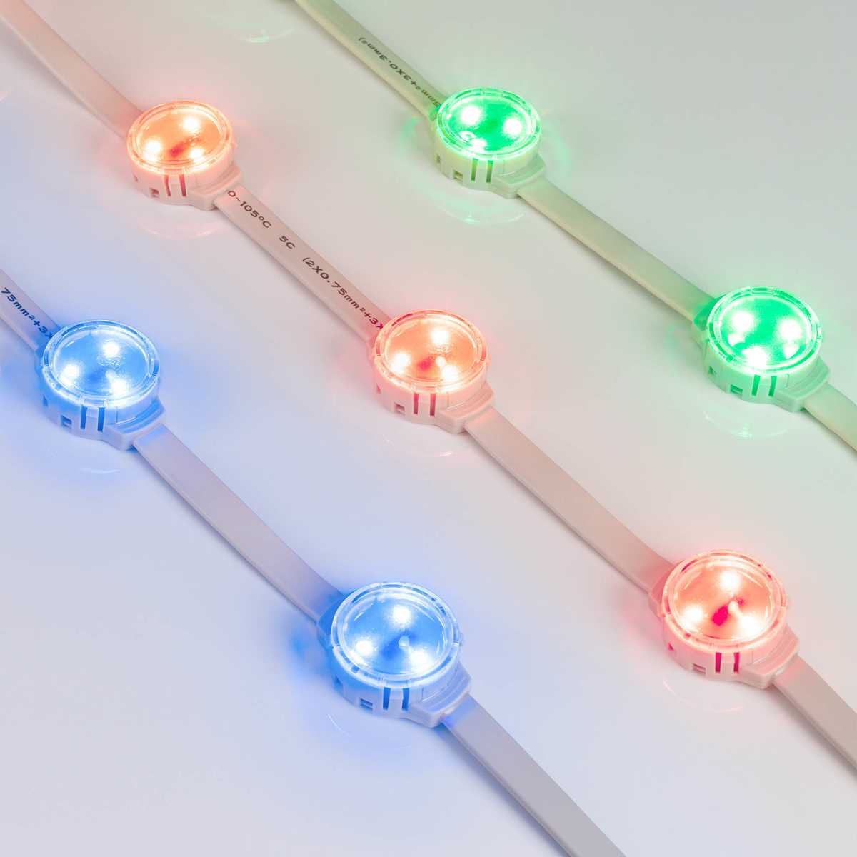 

Светодиодный модуль Arlight Solex-DMX-3535-3-12V RGB 120deg 028876, Прозрачный, 028876 Solex