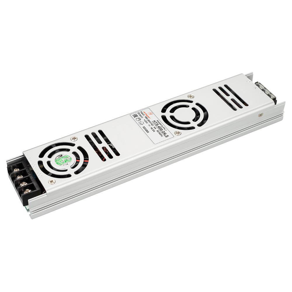 

Блок питания Arlight HTS-400-24-LS 24V 400W IP20 16,6A 023260, Серый, 023260 HTS-LS