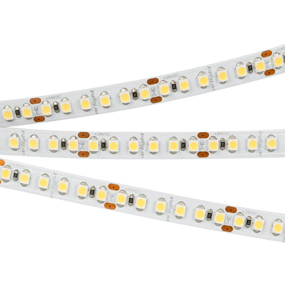 

Светодиодная лента Arlight 14,4W/m 180LED/m 3528SMD теплый белый 5M 017419, 017419