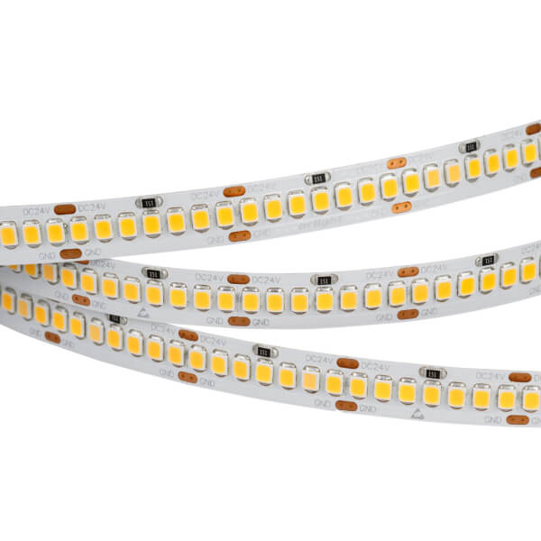 

Светодиодная лента Arlight 11W/m 252LED/m 2835SMD теплый белый 5M 028619(2), 028619(2) RT открытая