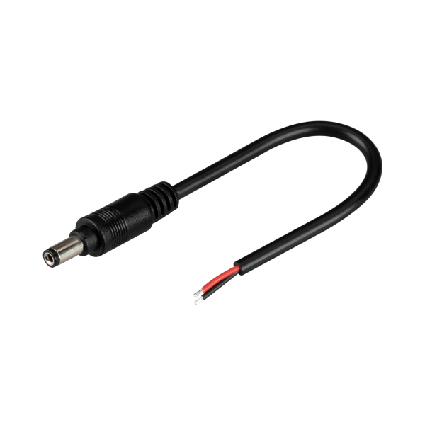 

Коннектор выводной Arlight DC-Mono-2PIN-L150-M 032853, Черный, 032853
