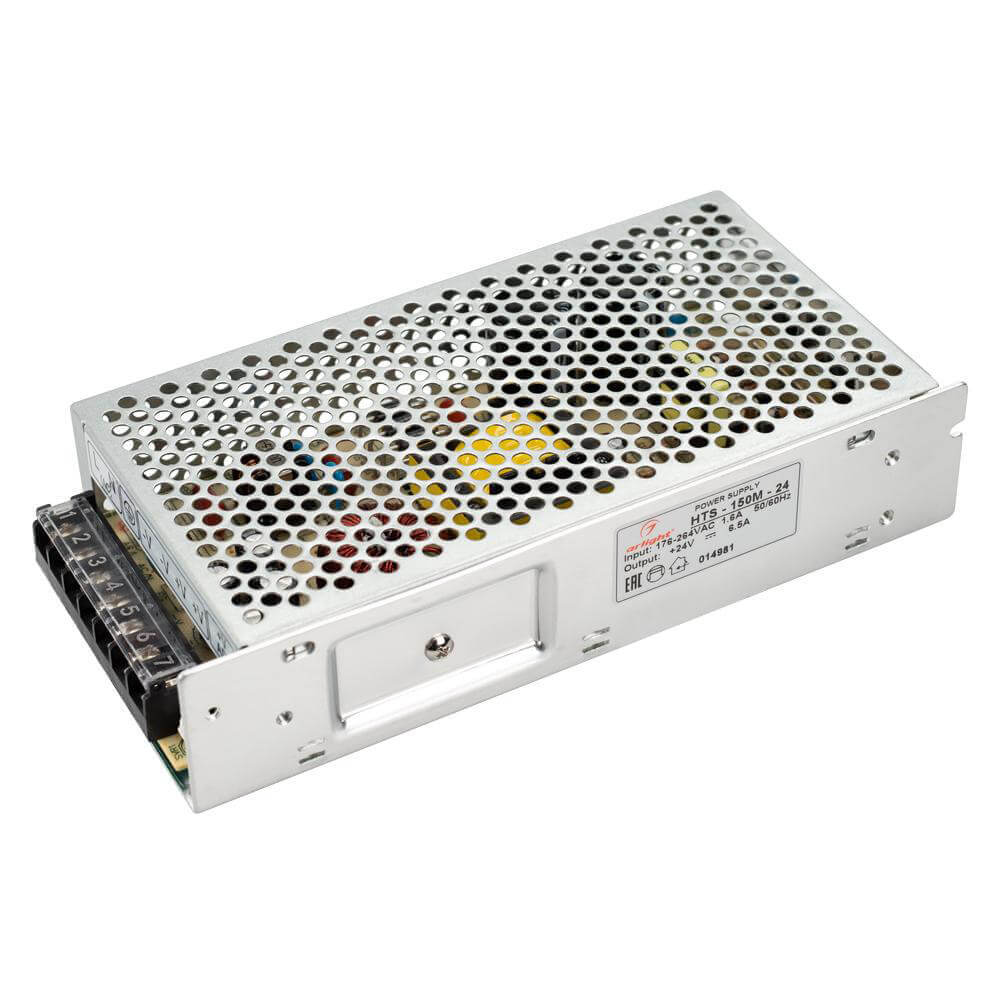 

Блок питания Arlight HTS-150M-24 24V 150W IP20 6,5A 014981, Серый, 014981
