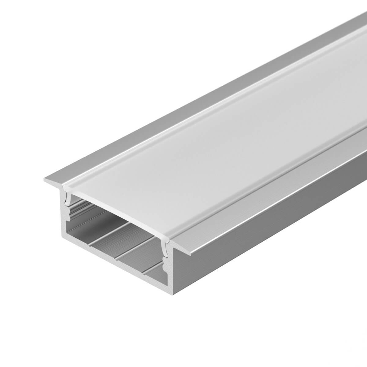 

Профиль с экраном Arlight ARH-WIDE-F-H10-2000 ANOD+OPAL 036769, Серый, 036769
