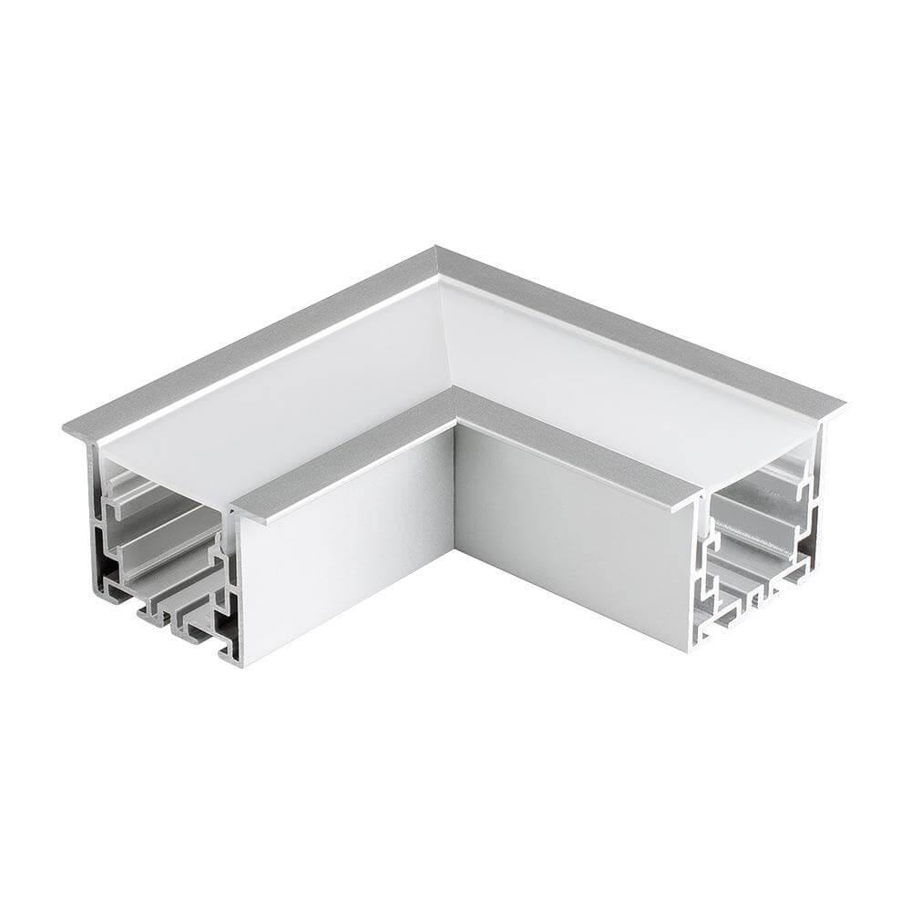 

Коннектор L-образный Arlight S2-Line55-F-L90 прямой 021272, Серый, 021272 S2-Line