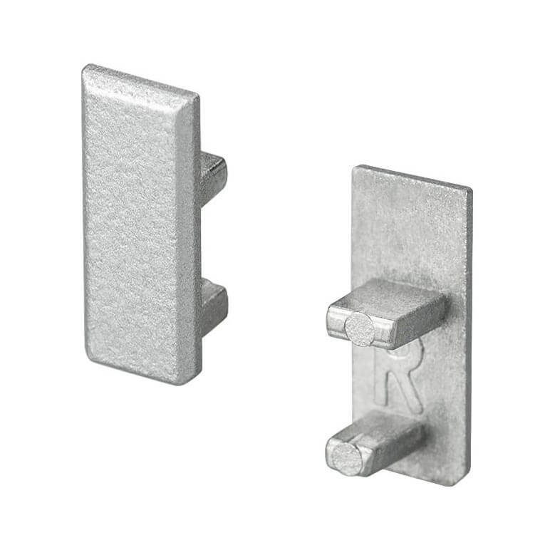 

Заглушка Arlight Alu-Nano глухая правая 024186, Серый, 024186 Alu-Nano