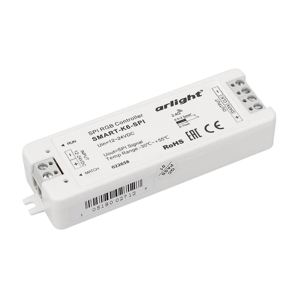 

Контроллер Arlight Smart-K6-SPI 022658, Белый, 022658