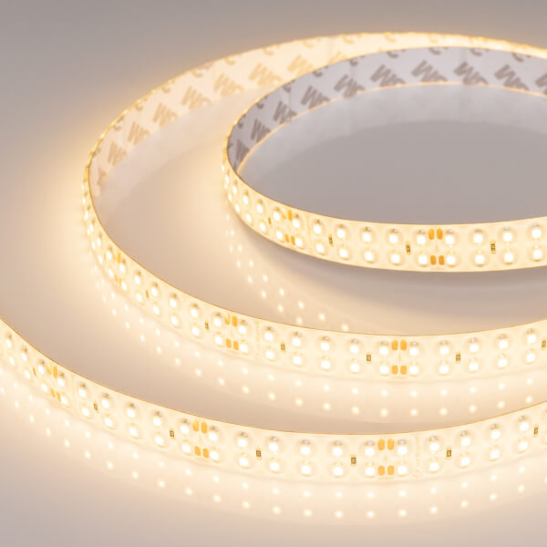 

Светодиодная влагозащищенная лента Arlight 19,2W/m 240LED/m 2835SMD теплый белый 5M 014721(2), 014721(2) RTW герметичная