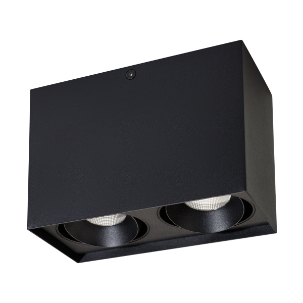 

Потолочный светодиодный светильник Arlight SP-Cubus-S100x200-2x11W Warm3000 023085(2), Черный, 023085(2) SP-Cubus