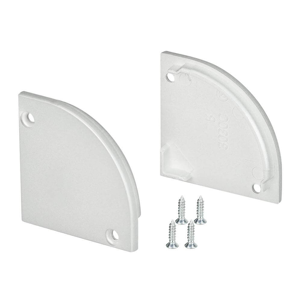 

Набор заглушек Arlight SL-Kant-H30 Round глухая 019335, Серый, 019335 SL-Kant