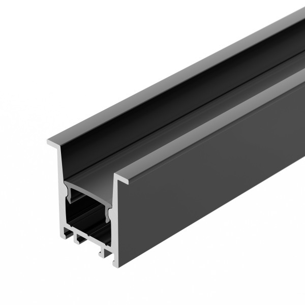 

Профиль Arlight SL-Comfort-2322-F-2000 Anod Black 031771, Черный, 031771 Comfort