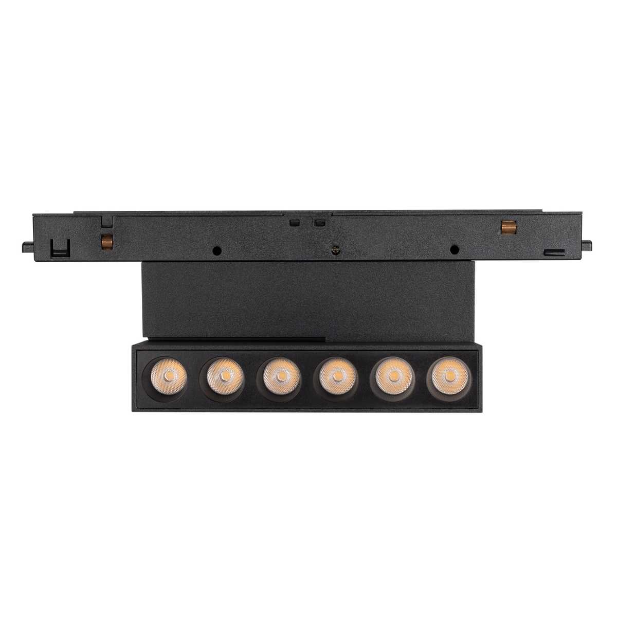 

Трековый светодиодный светильник Arlight Mag-Orient-Dots-Fold-S195-6W Day4000 041529, Черный, 041529 Mag-Orient-Dots-Fold