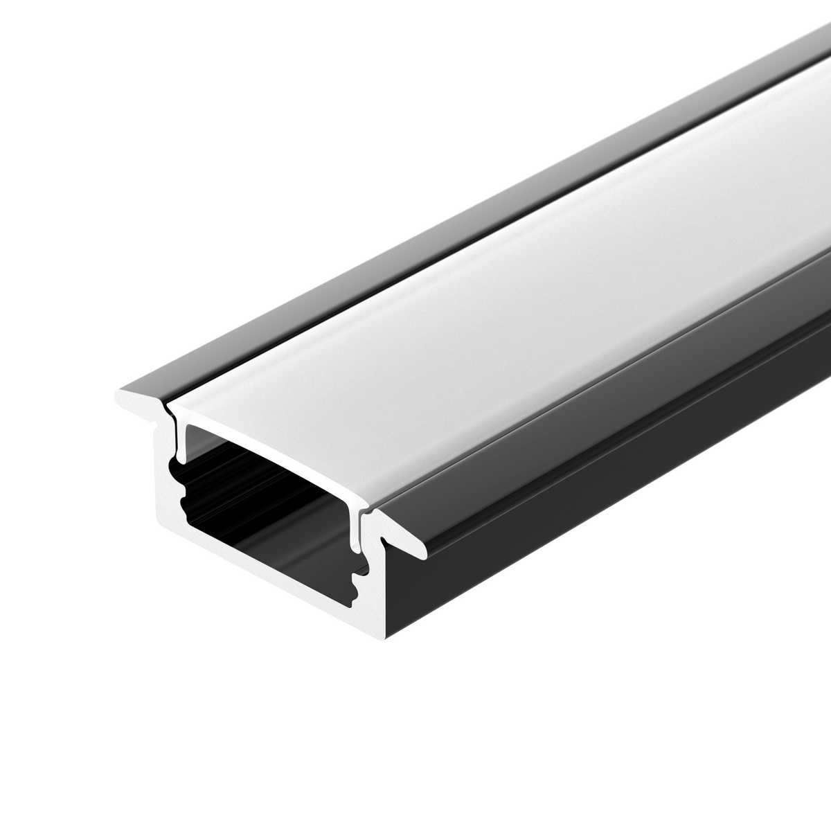 

Встраиваемый профиль Arlight Line-2308-F-2000 Anod Black 040301, Черный, 040301 Line