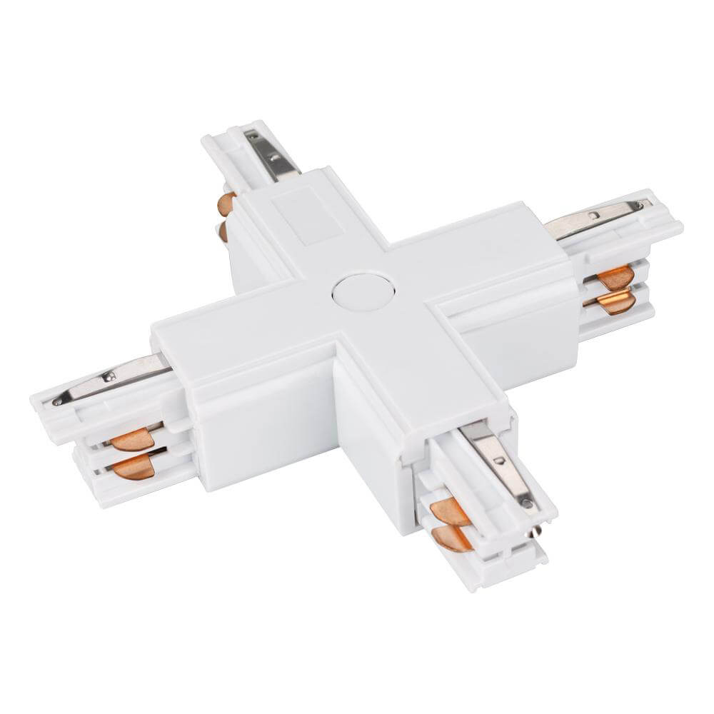 

Коннектор X-образный Arlight LGD-4TR-Con-X-WH 026142, Белый, 026142 4TRA