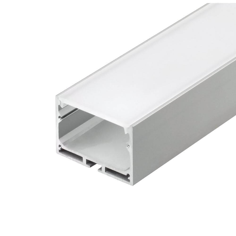 

Профиль с рассеивателем Arlight SL-LINE-4932-2500 ANOD+OPAL 020465, Серый, 020465