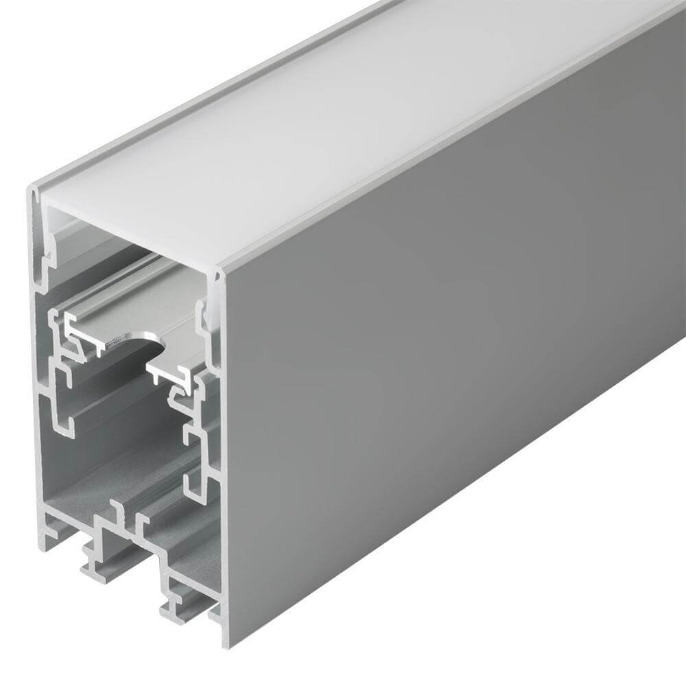 

Профиль с рассеивателем Arlight S2-LINE-4067-2500 ANOD+OPAL 021172, Серый, 021172 S2-Line